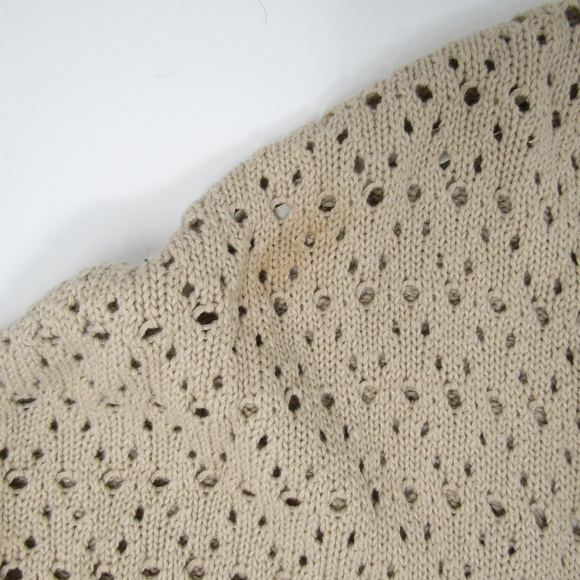 Forever 21 Top Blouse Tan Size Small Short sleeve - Picture 8 of 8